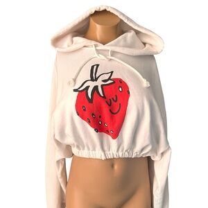 Levi’s The Happy Strawberry White Hoodie